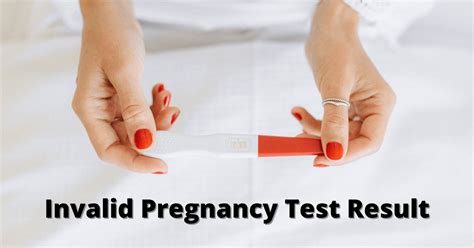 2 invalid pregnancy tests